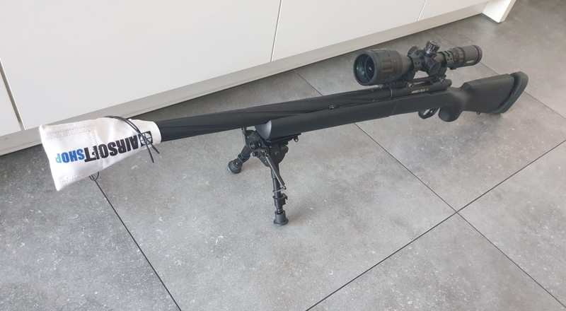 Imagen 1 de SSG24 novritisch sniper met scope en bipod in snipertas