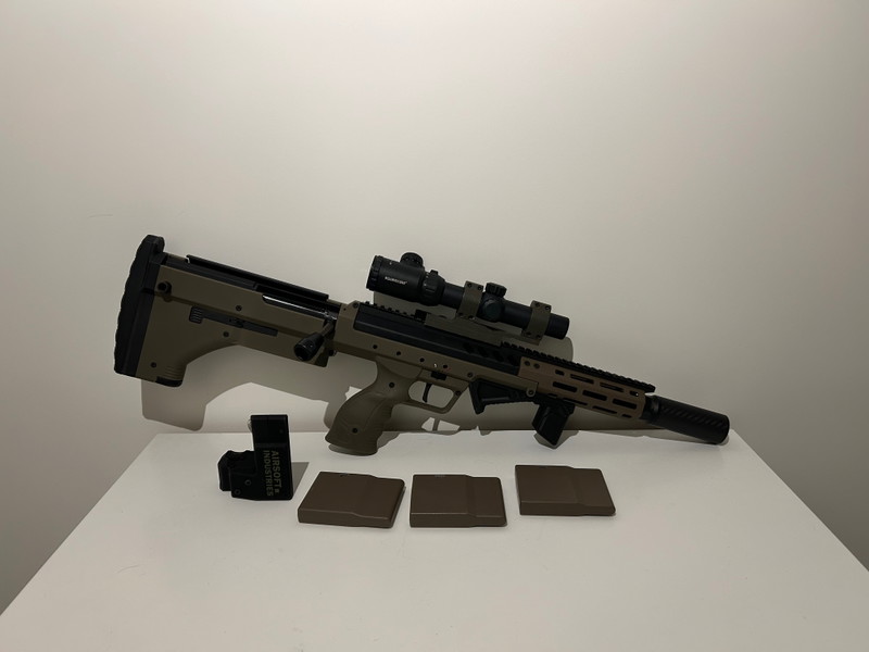 Afbeelding 1 van Silverback Desert Tech SRS A2/M2 Sport 16'' met upgrades