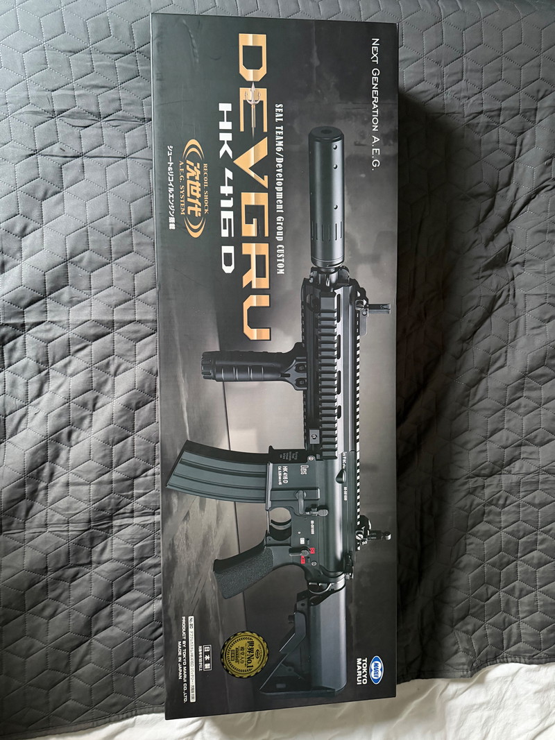 Imagen 1 de Tokyo Marui HK416D DEVGRU Custom (NGRS) + Upgrades & Extra Mags
