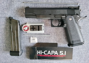 Image for TOKYO MARUI HI-CAPA 5.1 GOVERNMENT MODEL GBB PISTOOL + HOLSTER