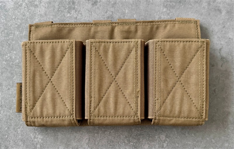Image 1 pour WAS Triple Elastic Mag Pouch - Coyote Tan