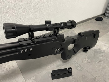 Afbeelding 5 van L96 AWS Specna arms SA-S14 + scope + 2 mags + bipod