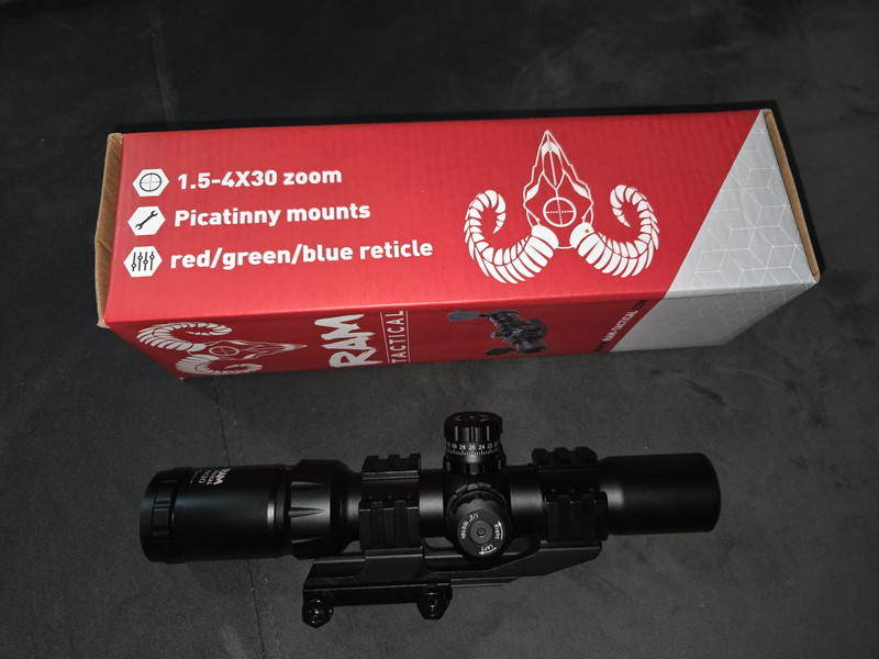 Afbeelding 1 van RAM 1.5-4x30 zoom CQB / LPVO
