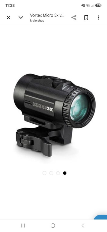 Image 2 for Vortex micro 3x magnifier