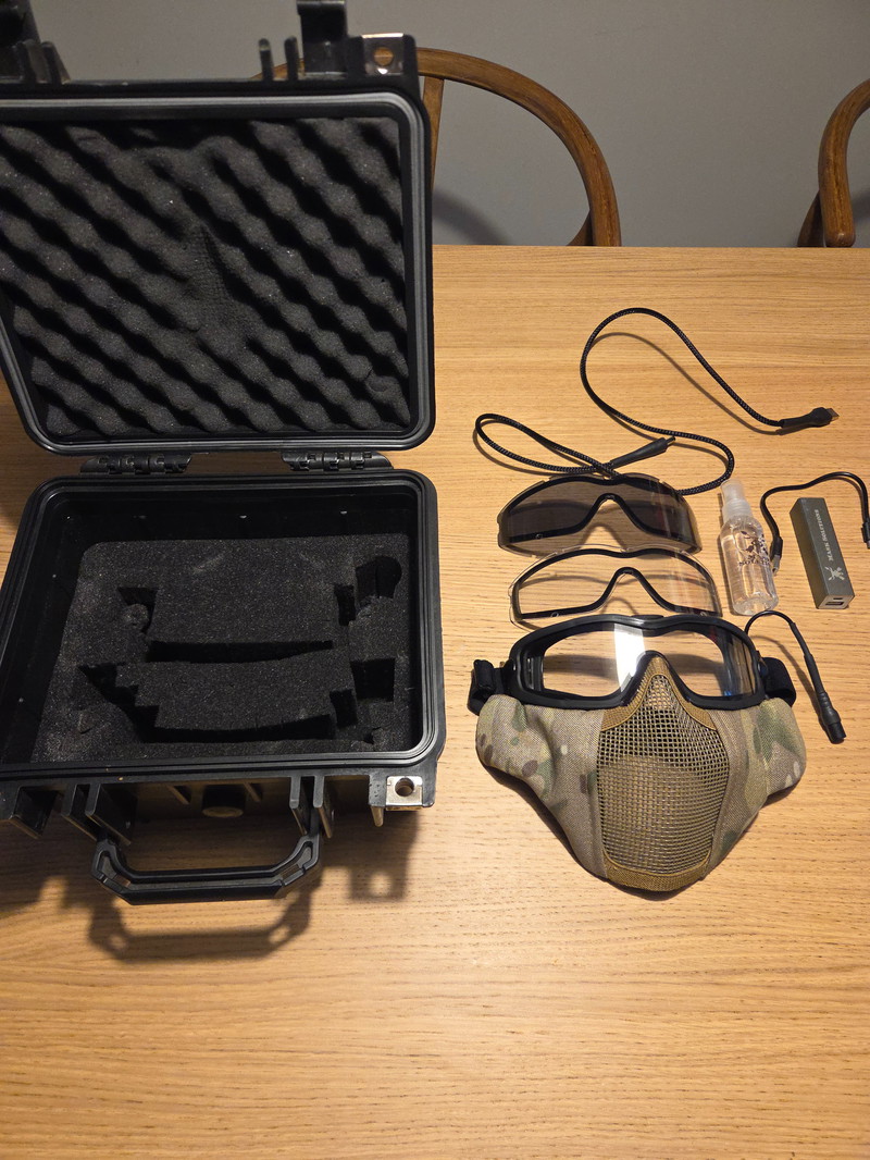 Image 1 pour Mask solutions, fullface multicam 3 lenzen en hardcase