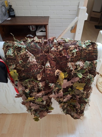 Image 2 for Ghillie fully crafted, sniper hood + trousers.
