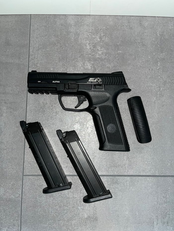 Image 2 for ICS BLE-ALPHA GAS BLOWBACK PISTOL BLACK