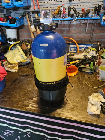 Image 4 pour Hpa 200 barr duikfles gevuld incl vulstation