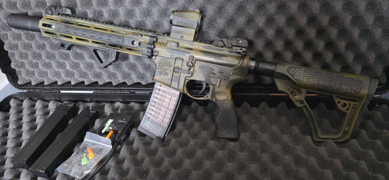 Image 1 for GBBR/HPA - EMG CYMA CGS Daniel Defense MK18 RIII
