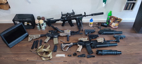 Image pour M4 Sammlung GBB - AEG & Zubehör