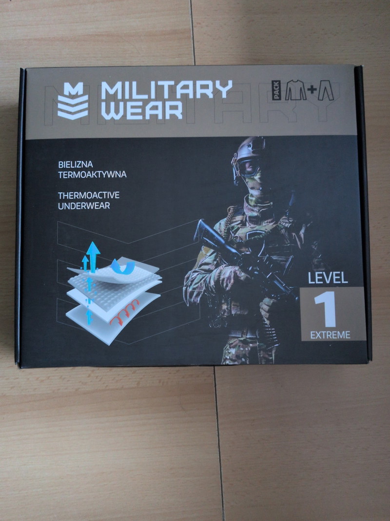 Image 1 for Military Wear Thermoactive Underwear Level 1 Size: S (Olive)
