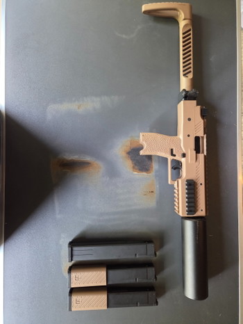 Imagen 2 de VORSK VMP-1X GBB SMG tan versie.