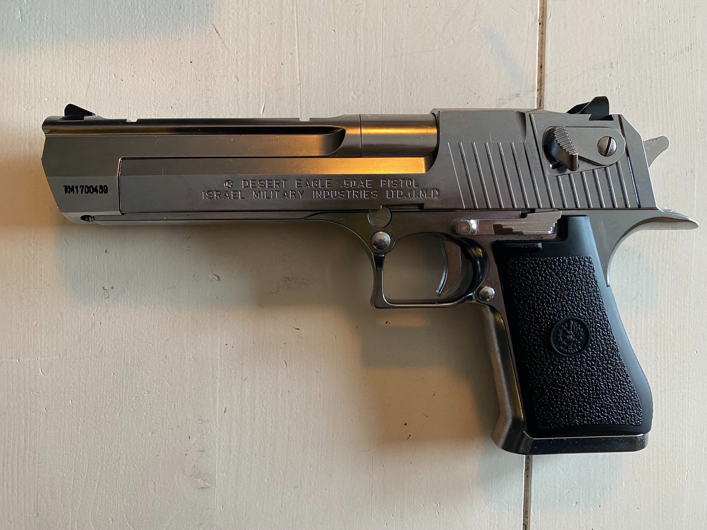 Tokyo Marui 'DEAGLE' Desert Eagle Chrome Hard Kick Airsoft Bazaar