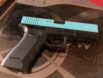 Zdjęcie 3 – New Galaxy Glock Style Electric Gel Blaster Set- Unused in Case