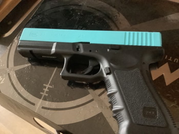 Zdjęcie 4 – New Galaxy Glock Style Electric Gel Blaster Set- Unused in Case