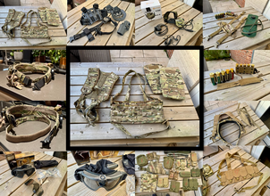 Imagen para Warrior Assault Systems items: Chest rig/Hydration carriers 2x/Molle harness