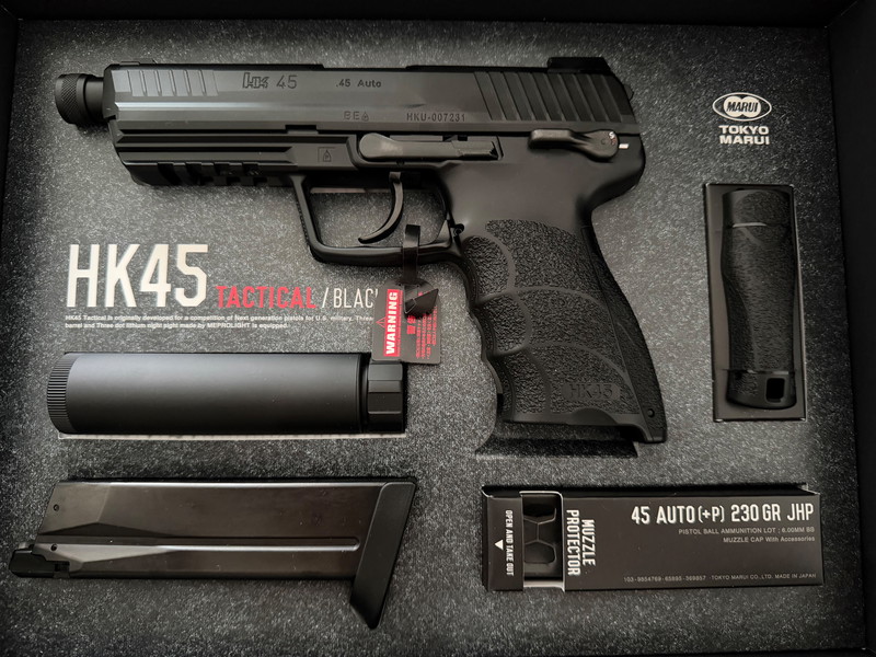 Imagen 1 de Compleet NIEUW met toebehoren + extras HK45T Tokyo Marui