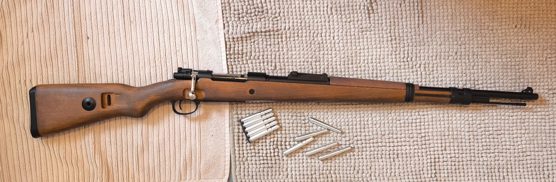 Image 1 for DB K98 Rare Arms steel bolt head! Real wood / GAS version