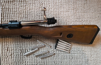 Image 2 for DB K98 Rare Arms steel bolt head! Real wood / GAS version