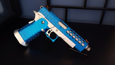 Afbeelding van Full Custom Hi-Capa 4.3 AM | GSB | EDGE | Blauw/Zilver