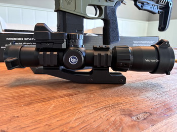 Bild 3 für Mustang Gen II 1-4x24 FFP  & Frenzy Pistol Red Dot Sight 1x17x24  Vector Optics