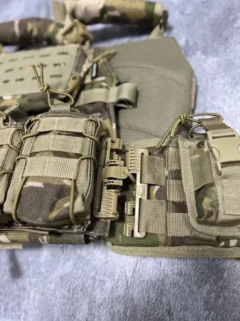 Imagen 3 de Multicam Plate Carrier Vest  Double Quick Release Tactical 4Point System