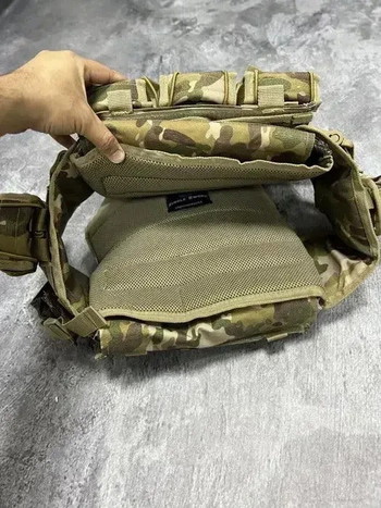 Imagen 4 de Multicam Plate Carrier Vest  Double Quick Release Tactical 4Point System