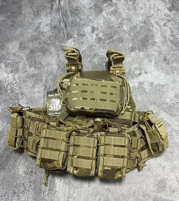 Imagen 5 de Multicam Plate Carrier Vest  Double Quick Release Tactical 4Point System