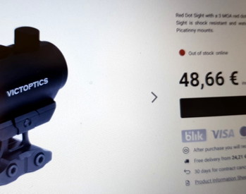 Image 3 pour Kriss Vector  met 9 mags en THOR bifrost en red dot