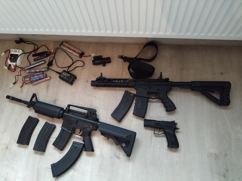 Imagen 1 de 2 M4 ASG en G&G en 1 pistol CZ75 07 Duty