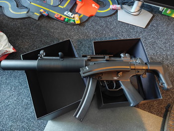 Afbeelding 3 van Cyma MP5SD6 Blue edition + 2 low caps