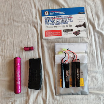 Image 3 for G&G GR4 G26 BP BLACK/PINK ELECTRIC BLOW BACK