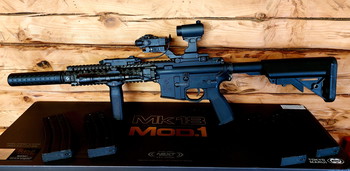 Image 2 for Tokyo Marui NGRS MK18 Full Upgrade with accessories
