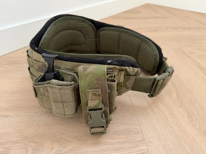 Imagen para Warrior Assault Systems Frag Belt A-TACS FG met holster en pouches