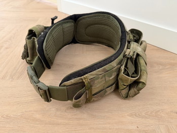 Image 2 for Warrior Assault Systems Frag Belt A-TACS FG met holster en pouches