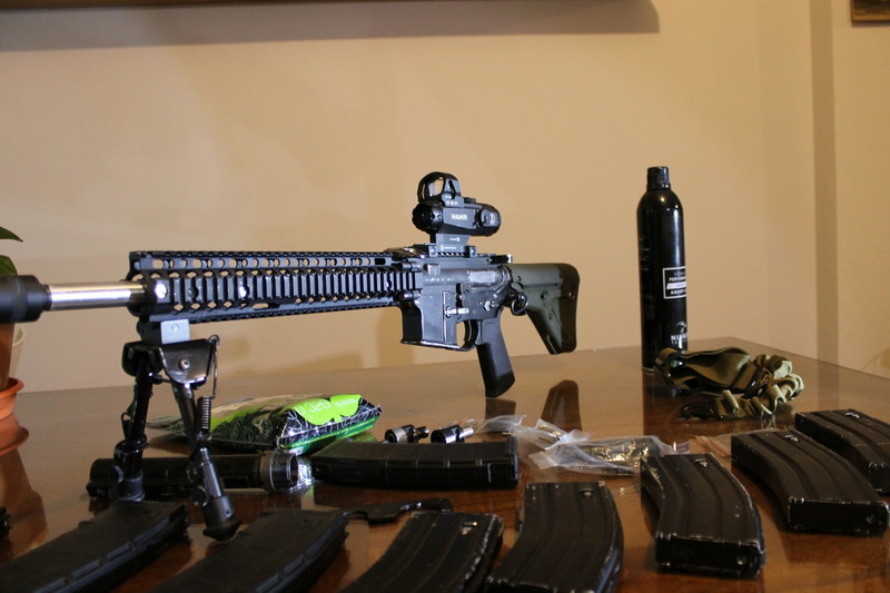 Imagen 1 de MK12 DD WE GBBR Full Upgrades x 9 Magazines