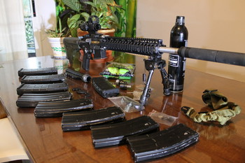 Imagen 4 de MK12 DD WE GBBR Full Upgrades x 9 Magazines