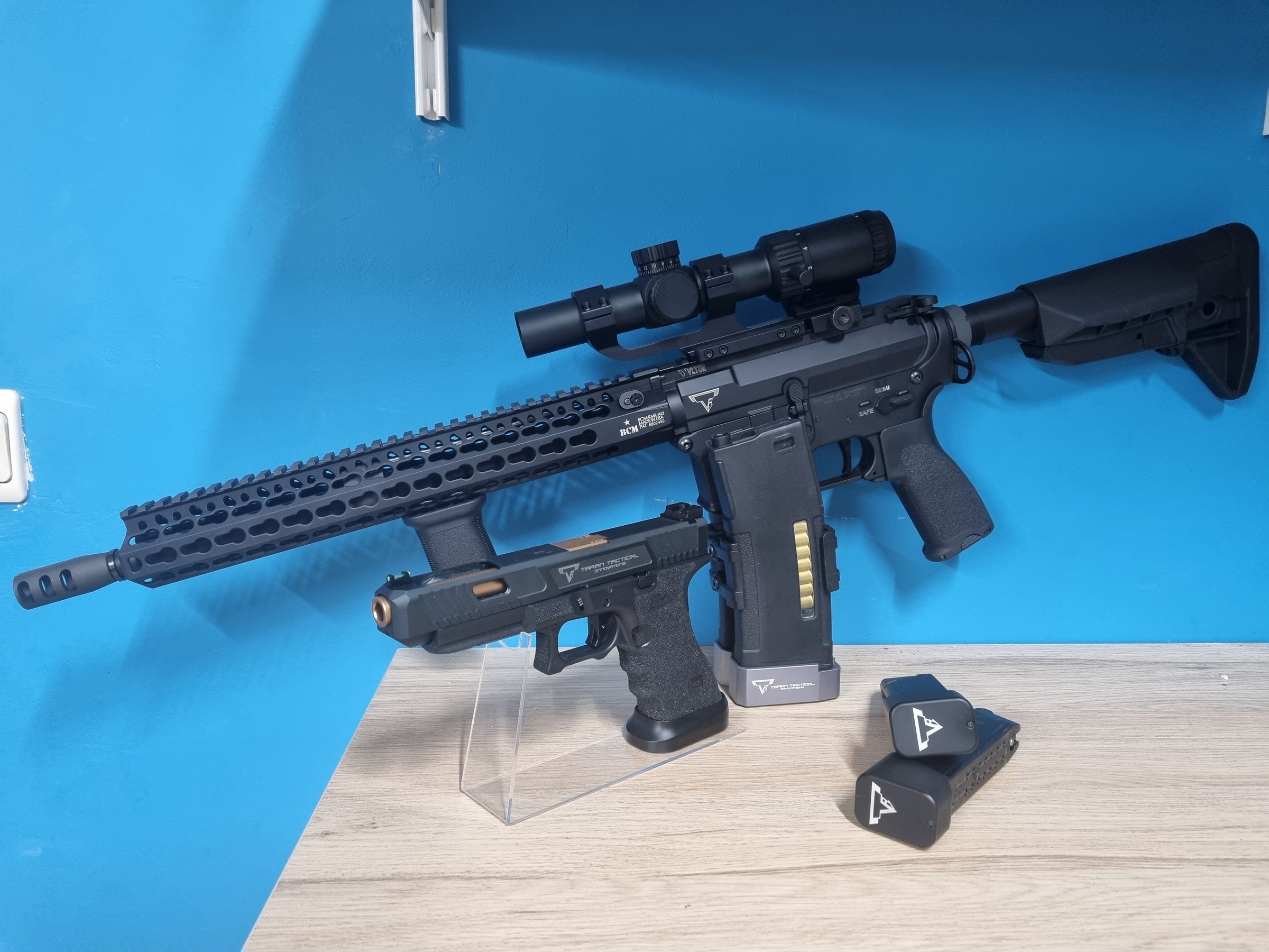 John Wick 2 TTI Glock G34 En AR 15 Airsoft Bazaar