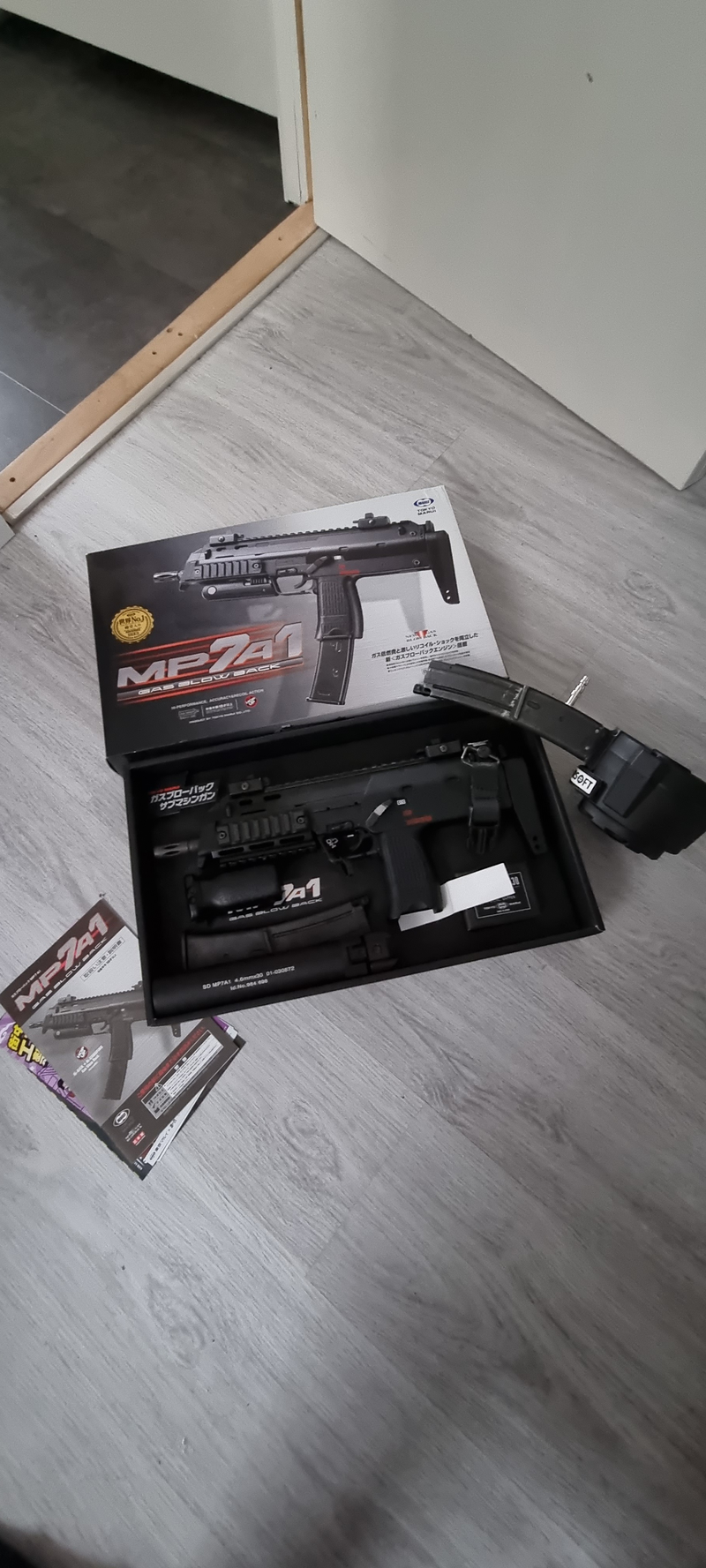 Afbeelding 1 van TM MP7A2 GBB met Drummag