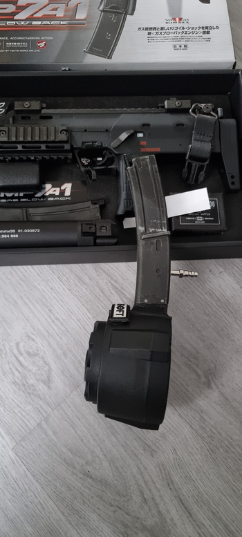 Imagen 3 de TM MP7A2 GBB met Drummag