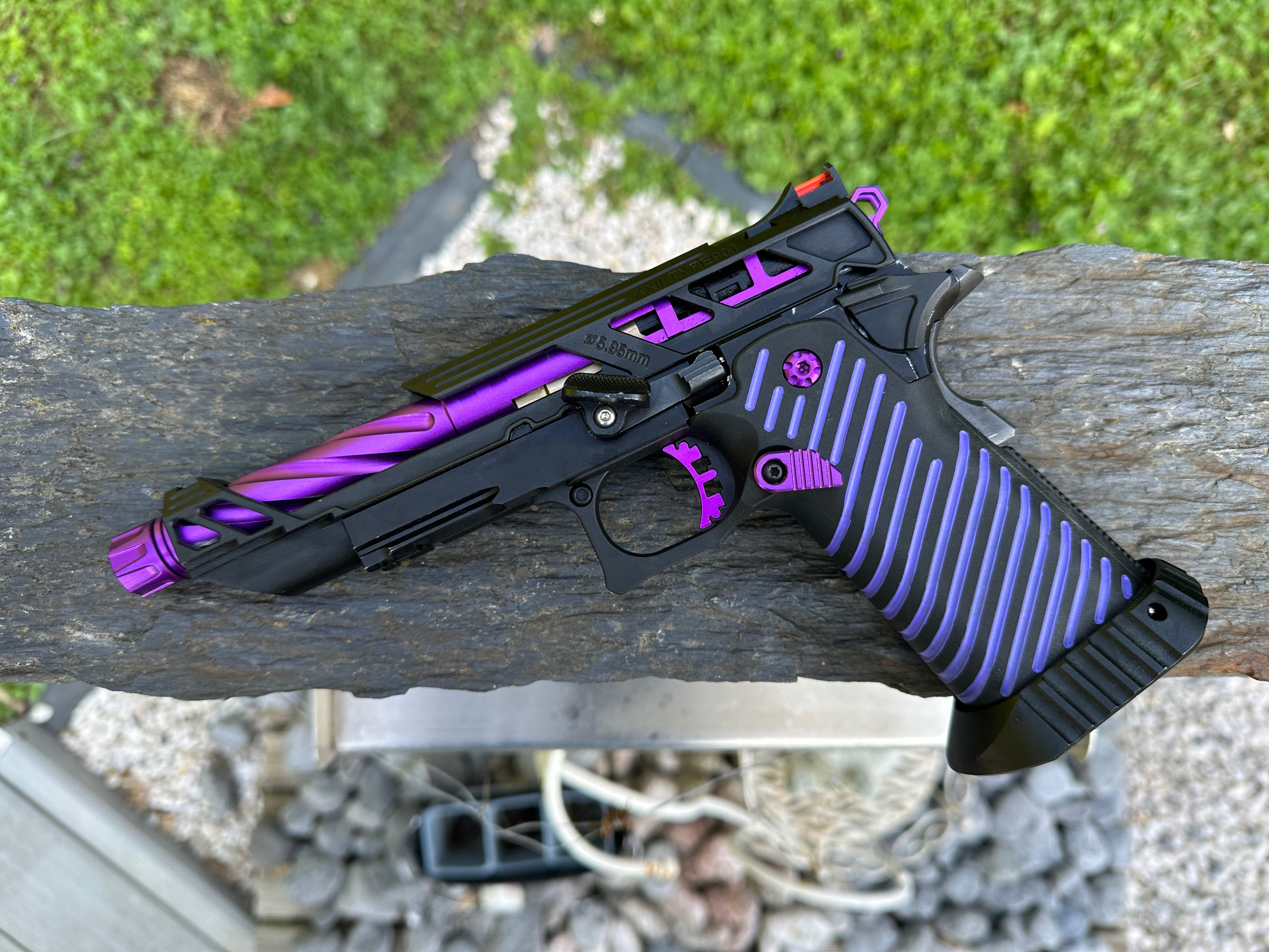 Hi capa Custom ceracoat en geüpgrade - Airsoft Bazaar