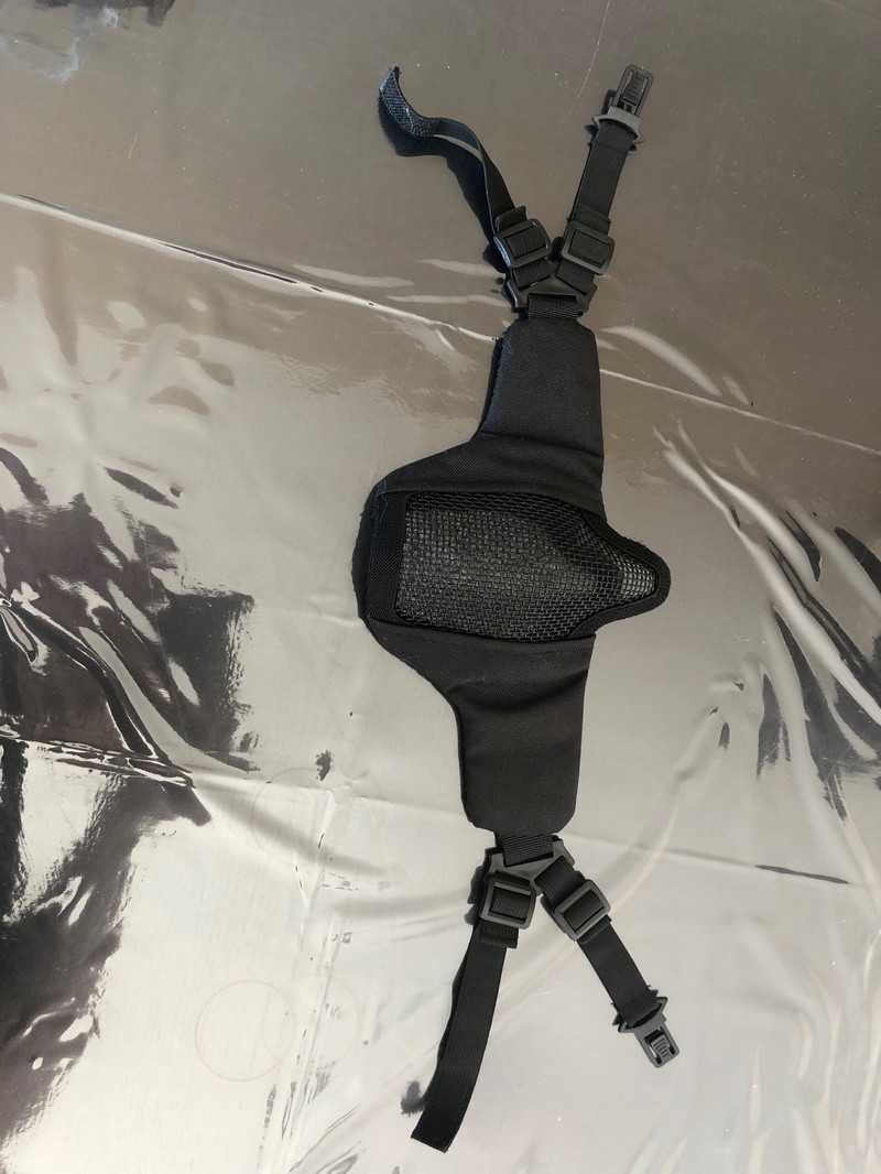 Image 1 for Mesh mask voor fast helm