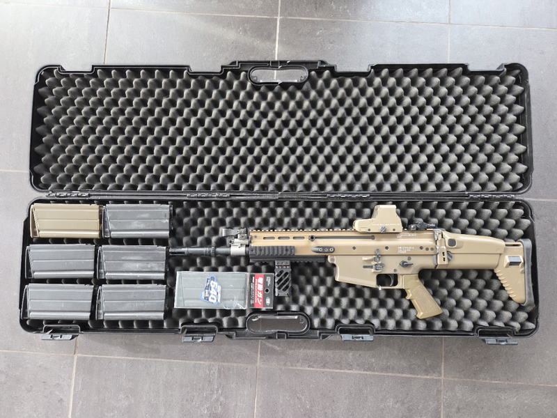 Bild 1 für Tokyo Marui Next Gen SCAR H Recoil Shock Tan