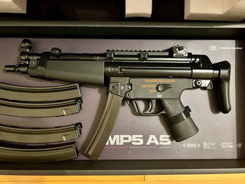 Image 3 for Tokyo Marui MP5 A5 NGRS EBBR Airsoft Set mit Zubehör