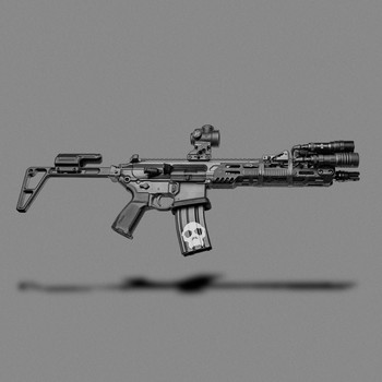 Imagen 3 de 3D print request: Ape Defense 1913 Cheekriser