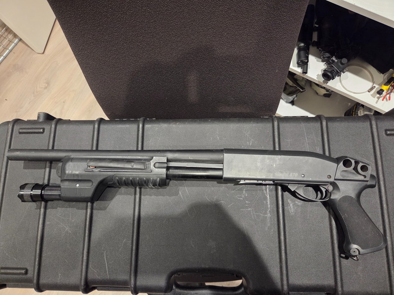 Image 1 pour G&P M870 Original Shotgun (Shorty) - defect - zonder shells - bieden