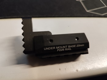 Image 4 for SIG P226 under rail met spiked compensator