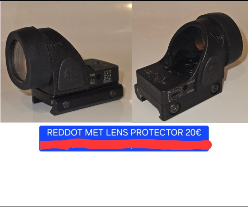 Image 1 for Red dot met protector