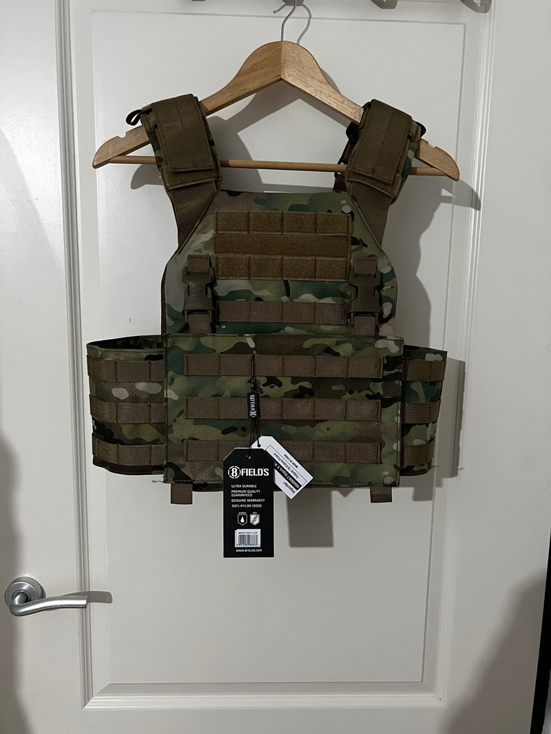 Image 1 for Buckle up assault plate carrier- multicamo