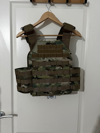 Afbeelding 2 van Buckle up assault plate carrier- multicamo